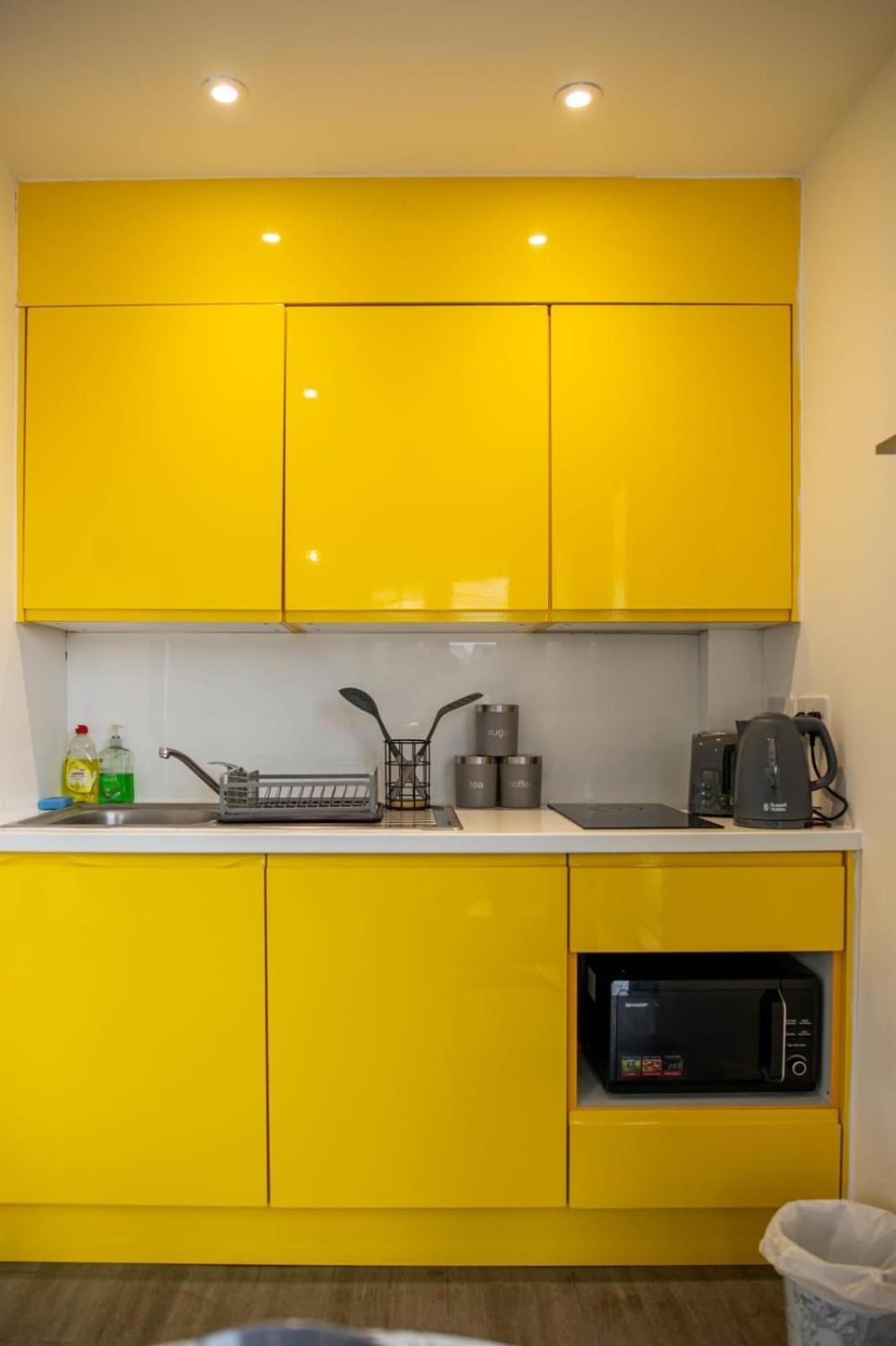 Excellent Studio Balcony Apartment In Sheffield Bagian luar foto